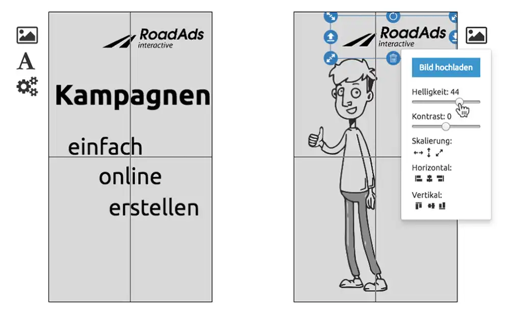 Kampagneneditor - RoadAds interactive GmbH