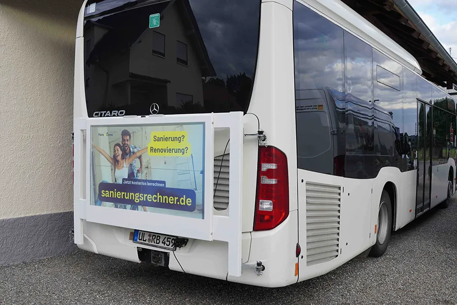 Buswerbung für Unternehmen - RoadAds